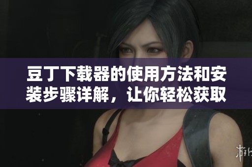 豆丁下载器的使用方法和安装步骤详解，让你轻松获取所需资源