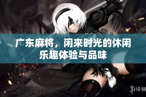 广东麻将，闲来时光的休闲乐趣体验与品味