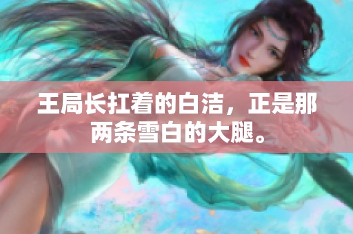 王局长扛着的白洁，正是那两条雪白的大腿。