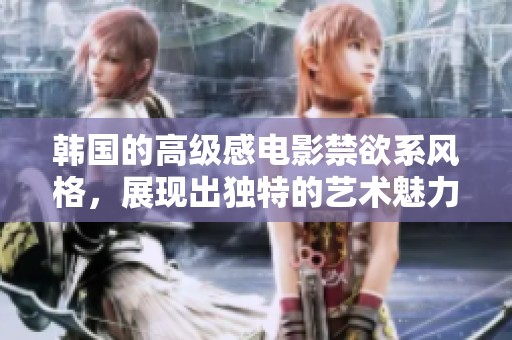 韩国的高级感电影禁欲系风格，展现出独特的艺术魅力与深刻内涵